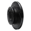 633-40042L Drilled/Slotted Brake Rotor [Black], 2002-2006 Multiple Makes/Models, Position: Fr Left,Front Left - image 2