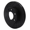 633-40043L Drilled/Slotted Brake Rotor [Black], Fits Select Multiple Makes/Models, Position: Fr Left,Front Left - image 2