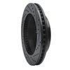 633-40090L Drilled/Slotted Brake Rotor [Black], 2000-2002 Mopar, Position: Front Left - image 4
