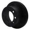 633-40093L Drilled/Slotted Brake Rotor [Black], 2000-2002 Mopar, Position: Rear Left - image 2