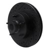 633-40096L Drilled/Slotted Brake Rotor [Black], 2003-2003 Mopar, Position: Front Left - image 2