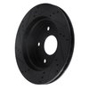 633-40105R Drilled/Slotted Brake Rotor [Black], 2005-2010 Multiple Makes/Models, Position: Front Right - image 4