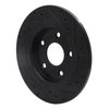 633-40109L Drilled/Slotted Brake Rotor [Black], 2008-2016 Multiple Makes/Models, Position: Rear Left - image 4