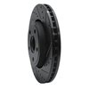633-42005R Drilled/Slotted Brake Rotor [Black], Fits Select Mopar, Position: Front Right - image 2