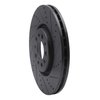 633-42013R Drilled/Slotted Brake Rotor [Black], Fits Select Mopar, Position: Front Right - image 2