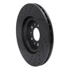 633-42013R Drilled/Slotted Brake Rotor [Black], Fits Select Mopar, Position: Front Right - image 4