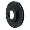 633-42016L Drilled/Slotted Brake Rotor [Black], 1974-1980 Multiple Makes/Models, Position: Front Left - image 2