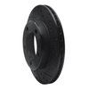 633-42017R Drilled/Slotted Brake Rotor [Black], 1976-1986 Mopar, Position: Front Right - image 2
