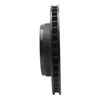 633-42020L Drilled/Slotted Brake Rotor [Black], 2007-2012 Mopar, Position: Front Left - image 3