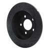 633-42023L Drilled/Slotted Brake Rotor [Black], 1993-1998 Mopar, Position: Rear Left - image 4