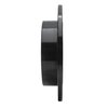 633-42028R Drilled/Slotted Brake Rotor [Black], 2003-2007 Mopar, Position: Rear Right - image 3