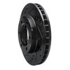 633-42031L Drilled/Slotted Brake Rotor [Black], 1971-1991 Multiple Makes/Models, Position: Front Left - image 2