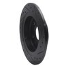 633-45015L Drilled/Slotted Brake Rotor [Black], 2011-2016 GM, Position: Rear Left - image 4