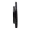 633-46024R Drilled/Slotted Brake Rotor [Black], 2008-2019 GM, Position: Rear Right - image 3