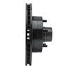 633-47005R Drilled/Slotted Brake Rotor [Black], 1970-1981 GM, Position: Front Right - image 3