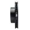 633-47008R Drilled/Slotted Brake Rotor [Black], 1963-1982 GM, Position: Front Right,Rear Right - image 3