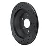 633-47022R Drilled/Slotted Brake Rotor [Black], 1988-1996 GM, Position: Rear Right - image 4