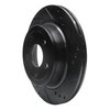 633-47038R Drilled/Slotted Brake Rotor [Black], 2008-2010 GM, Position: Rear Right - image 2