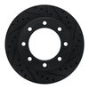 633-48003R Drilled/Slotted Brake Rotor [Black], 1977-2000 Multiple Makes/Models, Position: Front Right - image 2