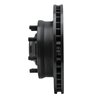 633-48004L Drilled/Slotted Brake Rotor [Black], 1971-1995 Multiple Makes/Models, Position: Front Left - image 3