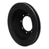 633-48014L Drilled/Slotted Brake Rotor [Black], 1976-1996 Multiple Makes/Models, Position: Front Left,Fr Left - image 4