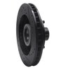 633-48022L Drilled/Slotted Brake Rotor [Black], 1992-2002 GM, Position: Front Left - image 4