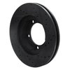 633-48027L Drilled/Slotted Brake Rotor [Black], 1994-2006 Multiple Makes/Models, Position: Front Left,Fr Left - image 2