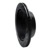 633-48035R Drilled/Slotted Brake Rotor [Black], 1998-2005 GM, Position: Rear Right - image 4