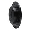 633-52005R Drilled/Slotted Brake Rotor [Black], 1984-1988 GM, Position: Rear Right - image 2