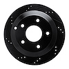 633-52017L Drilled/Slotted Brake Rotor [Black], 2005-2006 GM, Position: Rear Left - image 1