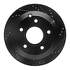 633-52017R Drilled/Slotted Brake Rotor [Black], 2005-2006 GM, Position: Rear Right - image 1