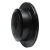 633-52017R Drilled/Slotted Brake Rotor [Black], 2005-2006 GM, Position: Rear Right - image 2