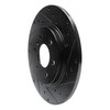 633-52029R Drilled/Slotted Brake Rotor [Black], 2006-2006 GM, Position: Rear Right - image 2