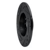 633-53006R Drilled/Slotted Brake Rotor [Black], 2006-2010 GM, Position: Rear Right - image 4