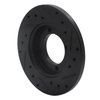 633-54000L Drilled/Slotted Brake Rotor [Black], 1988-1993 Ford/Lincoln/Mercury/Mazda, Position: Front Left - image 4