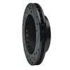 633-54007L Drilled/Slotted Brake Rotor [Black], 1981-1994 Ford/Lincoln/Mercury/Mazda, Position: Front Left - image 4