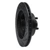633-54008L Drilled/Slotted Brake Rotor [Black], 1968-1973 Ford/Lincoln/Mercury/Mazda, Position: Front Left - image 4
