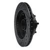 633-54008R Drilled/Slotted Brake Rotor [Black], 1968-1973 Ford/Lincoln/Mercury/Mazda, Position: Front Right - image 4