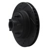 633-54009L Drilled/Slotted Brake Rotor [Black], 1970-1972 Ford/Lincoln/Mercury/Mazda, Position: Front Left - image 2