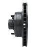 633-54011L Drilled/Slotted Brake Rotor [Black], 1973-1973 Ford/Lincoln/Mercury/Mazda, Position: Front Left - image 3