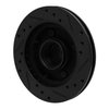 633-54012L Drilled/Slotted Brake Rotor [Black], 1974-1980 Ford/Lincoln/Mercury/Mazda, Position: Front Left - image 4