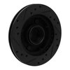 633-54012R Drilled/Slotted Brake Rotor [Black], 1974-1980 Ford/Lincoln/Mercury/Mazda, Position: Front Right - image 4