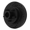 633-54013L Drilled/Slotted Brake Rotor [Black], 1974-1979 Ford/Lincoln/Mercury/Mazda, Position: Front Left - image 3