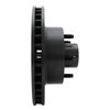 633-54013R Drilled/Slotted Brake Rotor [Black], 1974-1979 Ford/Lincoln/Mercury/Mazda, Position: Front Right - image 4