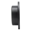 633-54014L Drilled/Slotted Brake Rotor [Black], 1974-1980 Ford/Lincoln/Mercury/Mazda, Position: Front Left - image 3