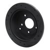 633-54014L Drilled/Slotted Brake Rotor [Black], 1974-1980 Ford/Lincoln/Mercury/Mazda, Position: Front Left - image 4