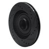 633-54028L Drilled/Slotted Brake Rotor [Black], 1987-1988 Ford/Lincoln/Mercury/Mazda, Position: Front Left - image 4