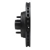 633-54028R Drilled/Slotted Brake Rotor [Black], 1987-1988 Ford/Lincoln/Mercury/Mazda, Position: Front Right - image 3