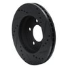 633-54029L Drilled/Slotted Brake Rotor [Black], 1970-1993 Ford/Lincoln/Mercury/Mazda, Position: Front Left - image 4