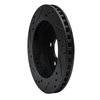 633-54030R Drilled/Slotted Brake Rotor [Black], 1990-1992 Ford/Lincoln/Mercury/Mazda, Position: Rear Right - image 4